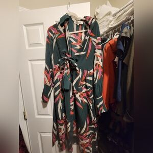 DVF 100% silk dress